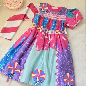 Colorful Candyland Kids Costume